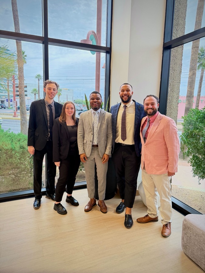 Reformed Marketing professionals at office