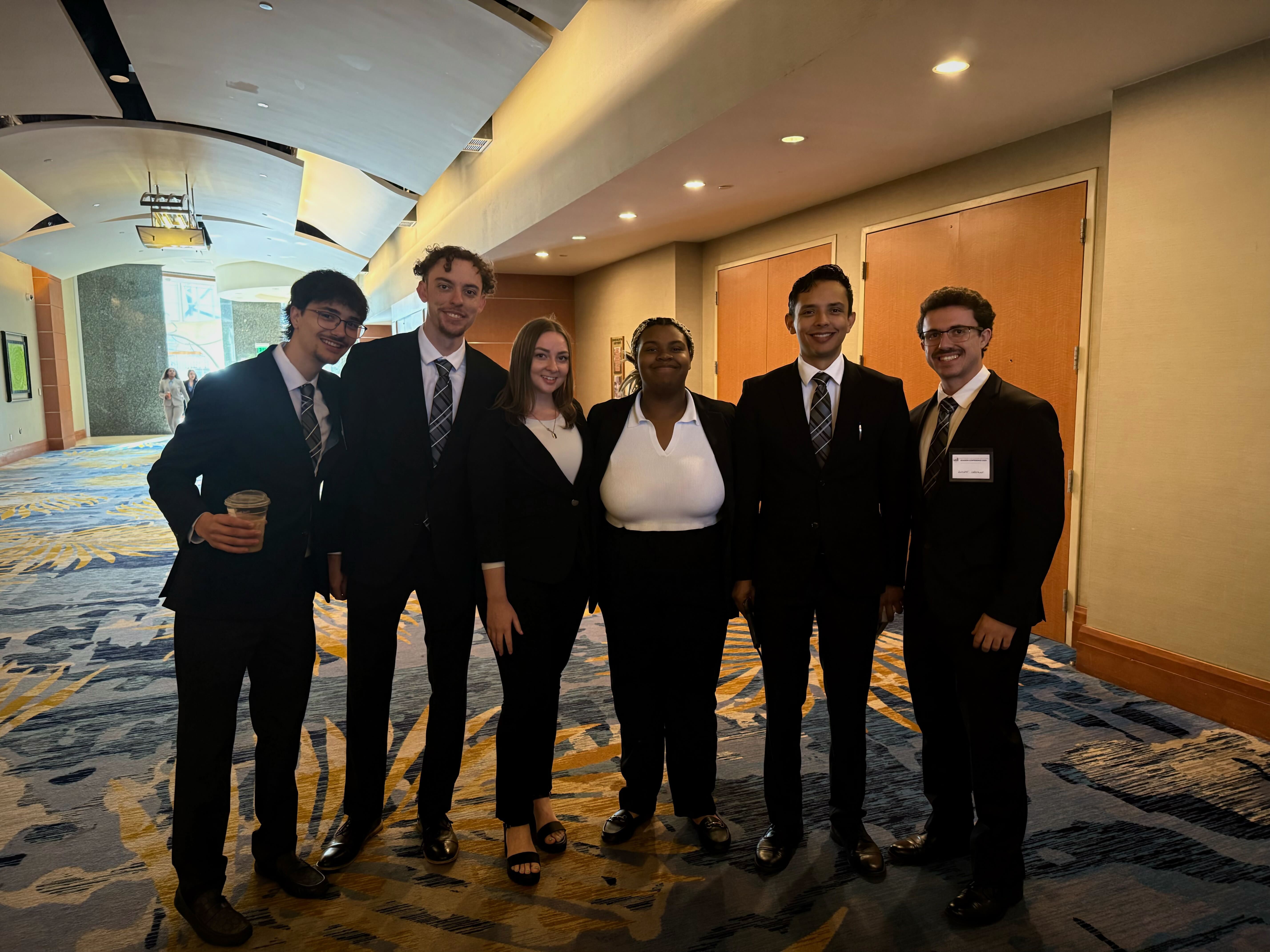 Reformed Marketing team at a professional event